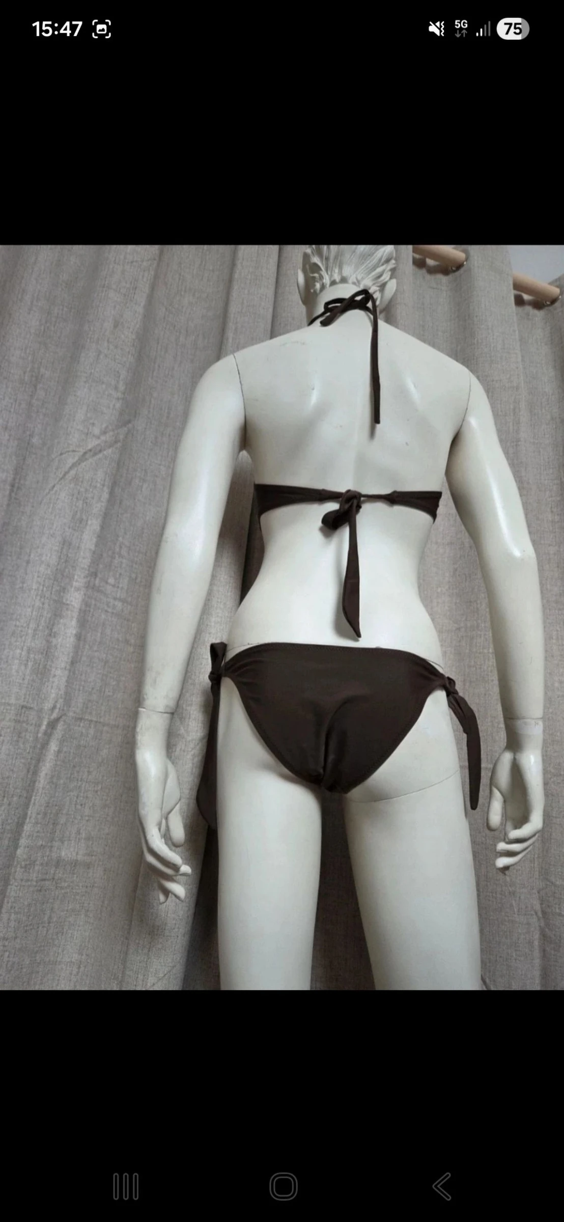 Bruine strandjurk en badpak maat 36 – photo 7
